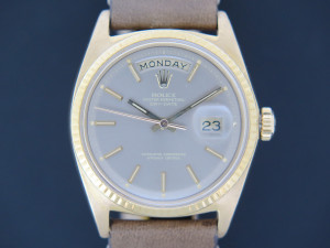 Rolex Day-Date Yellow Gold Grey Dial 1803