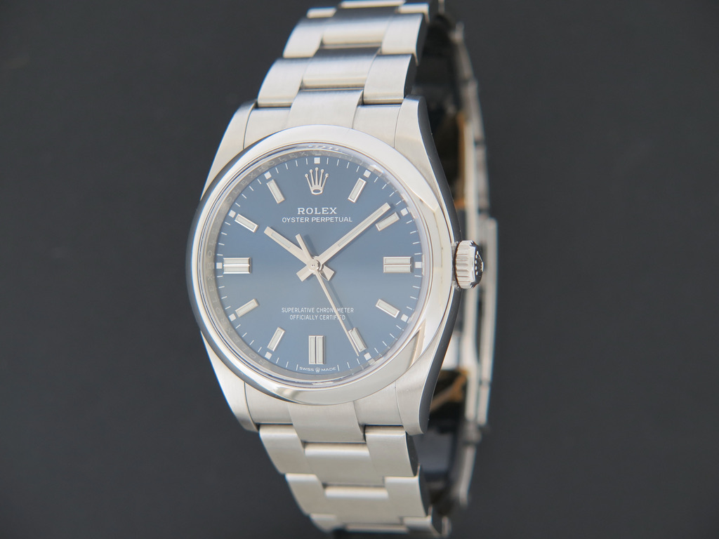 Rolex Oyster Perpetual 36 Blue Dial 126000 Watches Filipucci