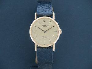 Rolex Cellini Classic Yellow Gold Champagne Dial 4109