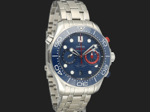 Omega Seamaster Diver 300M Chronograph America's Cup Edition NEW