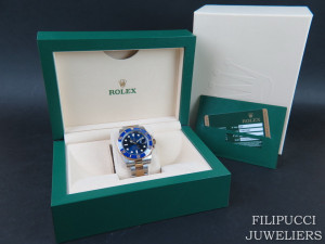 Rolex  Submariner Date Gold/Steel  Blue Dial 116613LB   