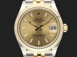 Rolex Datejust 31 Gold/Steel Champagne Dial 278273 NEW
