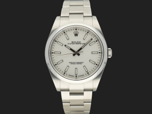 Rolex Oyster Perpetual 39 White Dial 114300