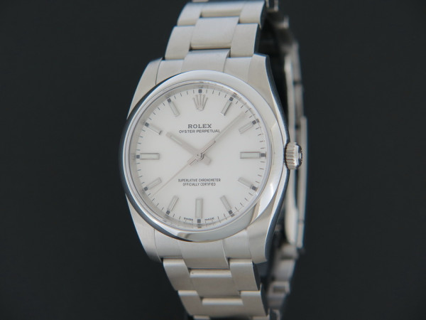 Rolex - Oyster Perpetual NEW 114200 WHITE 