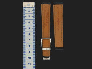 Breitling Calfskin Leather Strap 16-14mm with folding clasp NEW