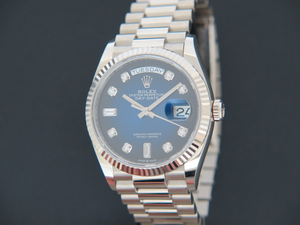 Rolex - Day-Date White Gold Vignette Diamond Dial 128239