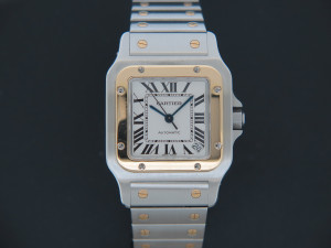 Cartier Santos Galbee XL Gold/Steel W20099C4 2823