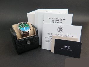 IWC Pilot's Watch Chronograph  Edition Racing Green Limited Edition NEW
