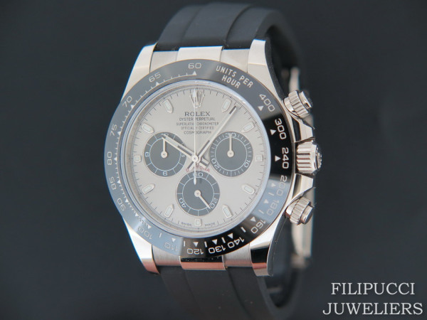 Rolex - Daytona White Gold Steel/Black Dial NEW 116519LN 