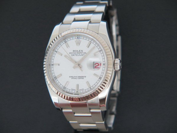 Rolex - Datejust White Dial 116234