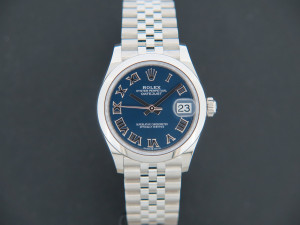 Rolex Datejust 31 Blue Roman Dial 278240 99% NEW