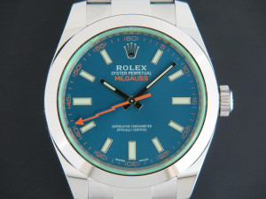 Rolex Milgauss GV Z-Blue 116400GV NEW