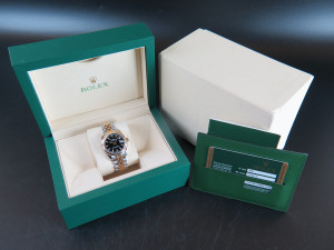 Rolex Datejust 31 Gold/Steel Black Dial 178273
