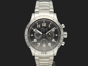 Breguet Type XXI Flyback Grey Dial 3810ST NEW