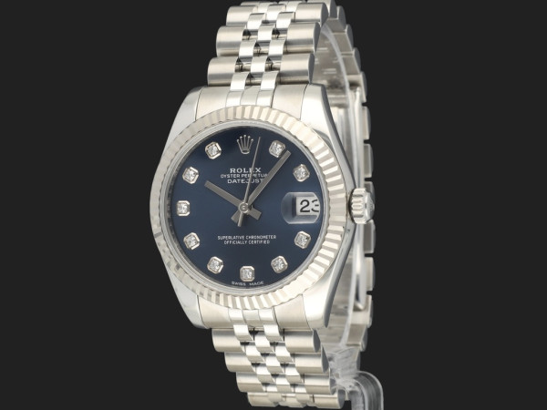 Rolex - Datejust 31 Blue Diamond Dial 178274 