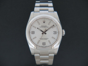 Rolex Oyster Perpetual Silver Dial 116000