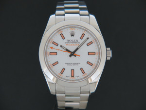 Rolex Milgauss 116400 White Dial