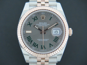 Rolex Datejust 41 Everosegold/Steel Slate Roman Dial 126331