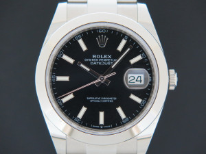 Rolex Datejust 41 Black Dial 126300