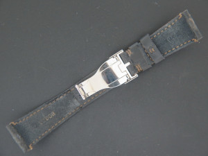 Tudor Leather strap with folding clasp