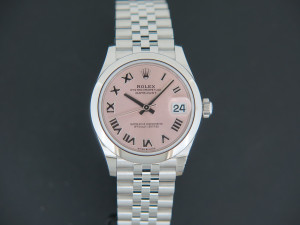 Rolex Datejust 31 Pink Roman Dial 278240 NEW