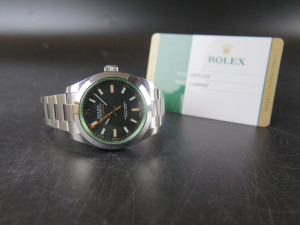 Rolex Milgauss Black Dial 116400GV