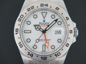 Rolex Explorer II White Dial 216570   