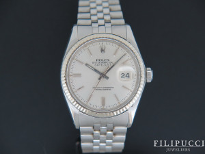 Rolex Datejust Silver Dial 16014 