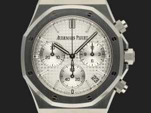 Audemars Piguet Royal Oak Selfwinding Chronograph Silver Dial 26240ST NEW