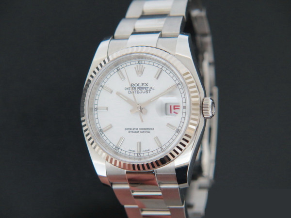 Rolex - Datejust White Dial 116234 NEW 