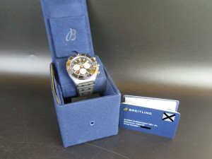 Breitling Super Chronomat B01 44 Black Dial AB0136