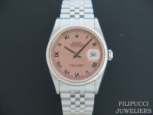 Rolex Datejust Pink Dial 16234