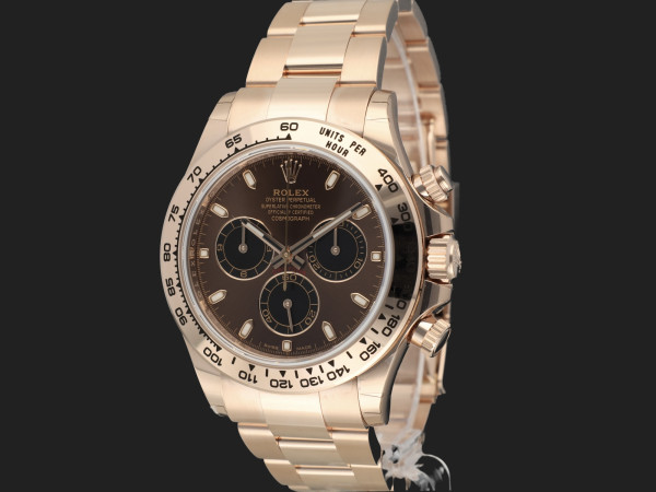 Rolex - Daytona Everose 116505 Choco Dial NEW 