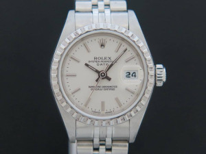 Rolex Lady-Date Silver Dial 79240