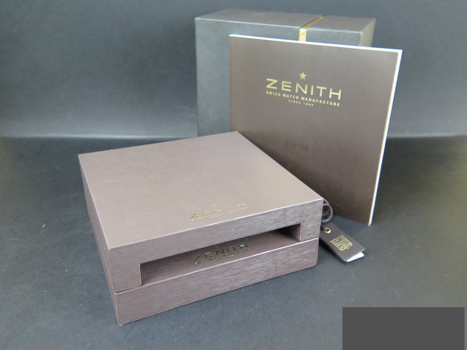 Zenith Box and booklet