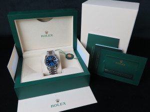 Rolex Datejust 36 Blue Dial 126234 NEW