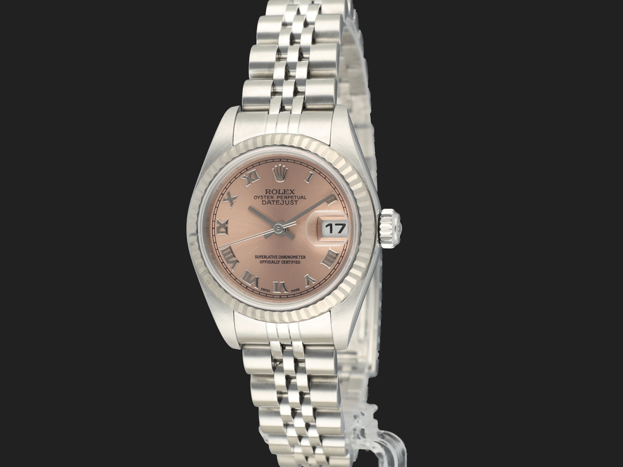 Rolex Lady Datejust 26 Pink Roman Dial 79174 Watches Filipucci Juweliers