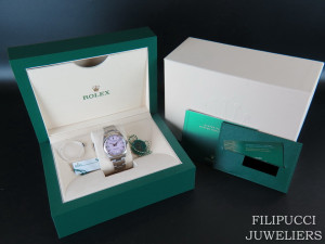 Rolex Oyster Perpetual Candy Pink Dial 126000 NEW