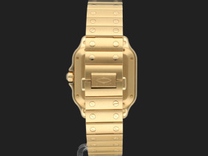 Cartier Santos Medium Yellow Gold Roman Dial WGSA0030