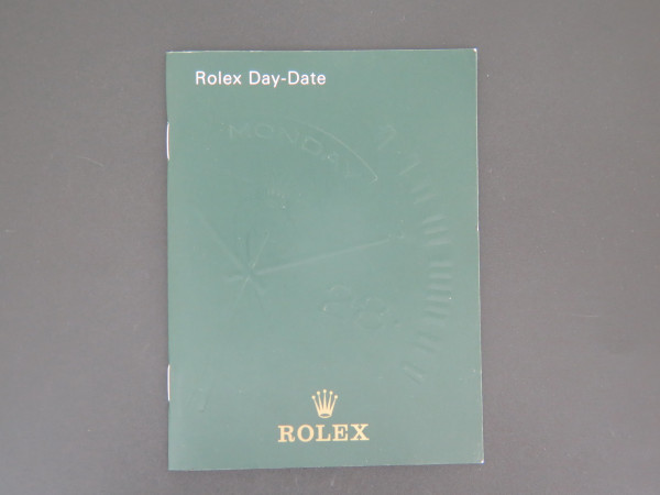 Rolex - Day-Date Booklet