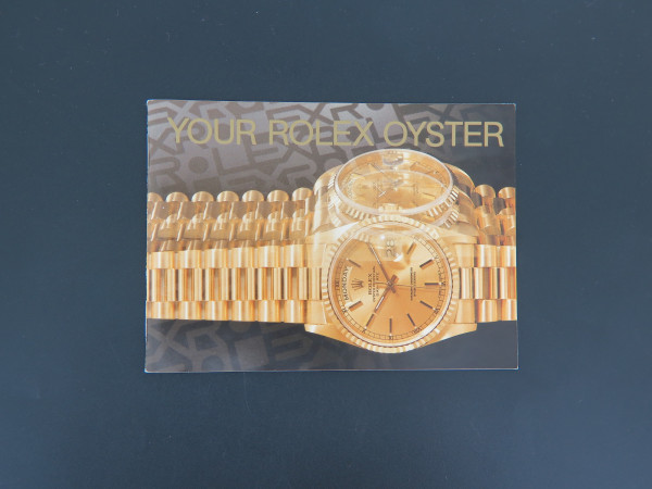 Rolex - Oyster Booklet English