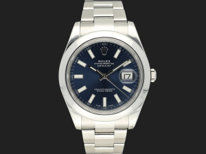 Rolex Datejust II Blue Dial 116300