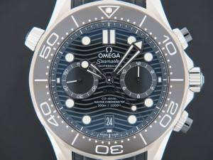 Omega Seamaster Diver 300M Co-Axial Master Chronometer Chronograph NEW