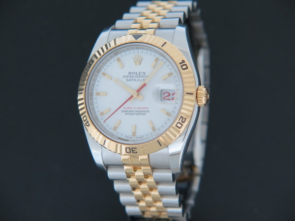 Rolex - Datejust Turn-O-Graph Gold/Steel 116263