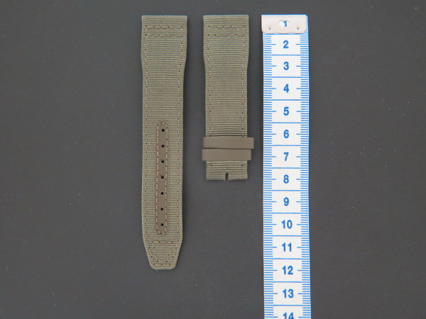 IWC - Canvas Strap Green 20mm