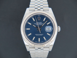 Rolex Datejust 41 Blue Dial 126334