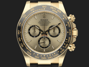 Rolex Daytona Yellow Gold Champagne Dial 126518LN NEW MODEL 