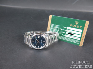 Rolex Date Blue Dial 115200