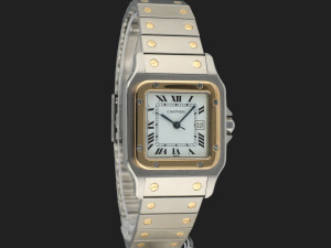 Cartier Santos Carree Automatic Gold/Steel 2961