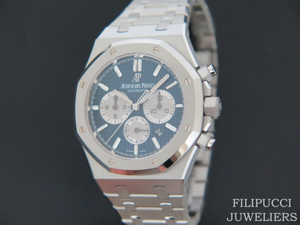 Audemars Piguet - Royal Oak Selfwinding Chronograph  Blue Dial 41MM NEW